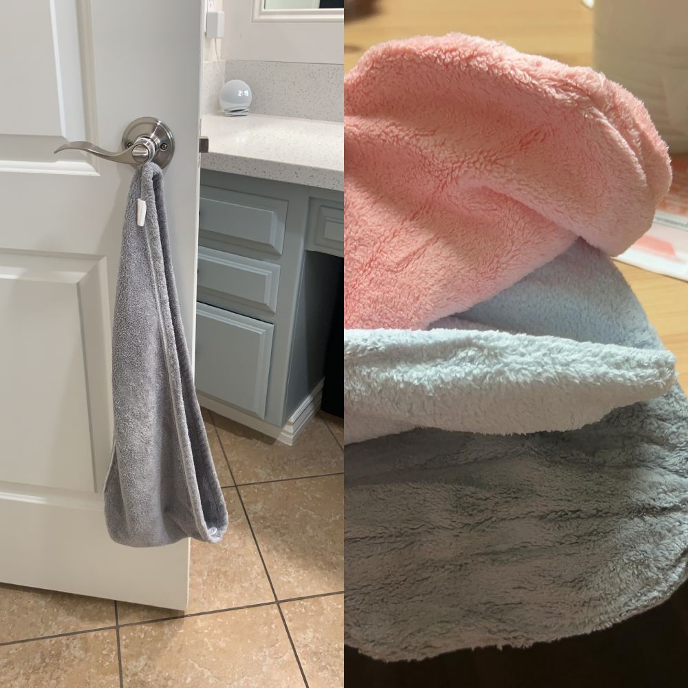 Microfiber Hair Towel: image 3